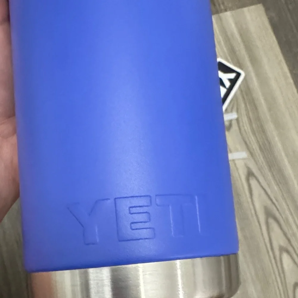 YETI Blue Rambler Bottle with Handle from Poshfest 2025 - Picture 4 of 7